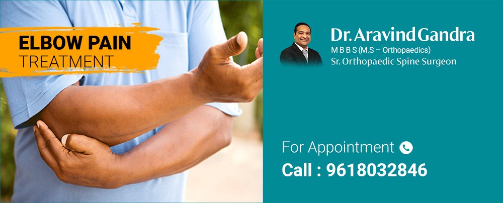 Elbow Pain Treatment | Miyapur | Chandanagar | Dr.AravindGandra.com